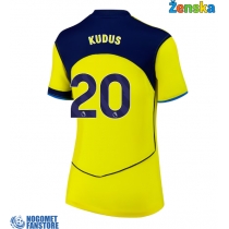 Tottenham Hotspur Mohammed Kudus #20 Rezervni Dres za Ženska 2025-26 Kratak Rukav